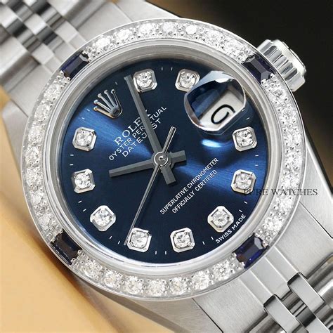 white rolex women& 39|ladies gold rolex with diamonds.